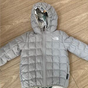 The North Face Thermoball reversible toddler coat